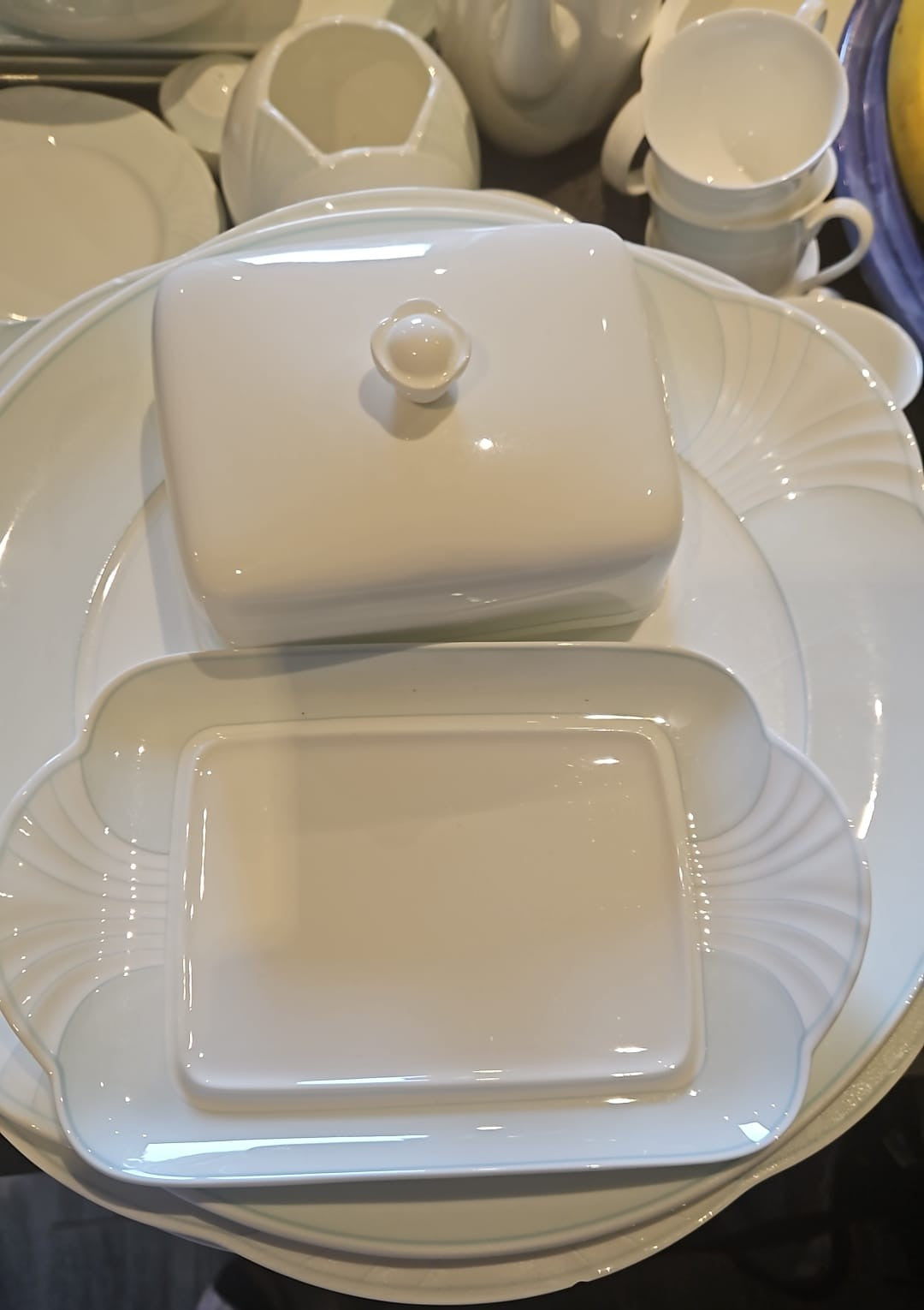 Villeroy & Boch Delta: Butterdose, zweiteilig (8692358250820)