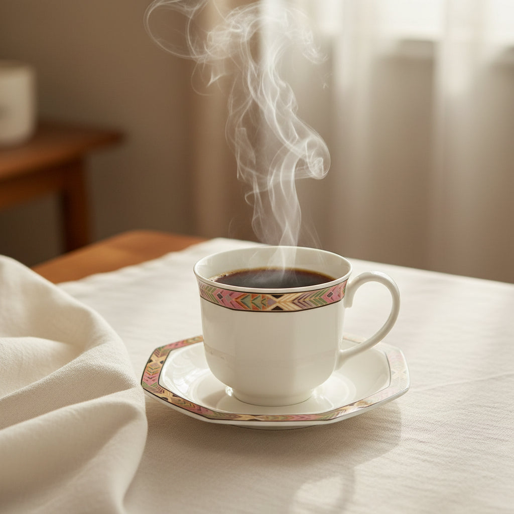 Villeroy & Boch Cheyenne: Kaffeetasse / Tasse mit Unterteller