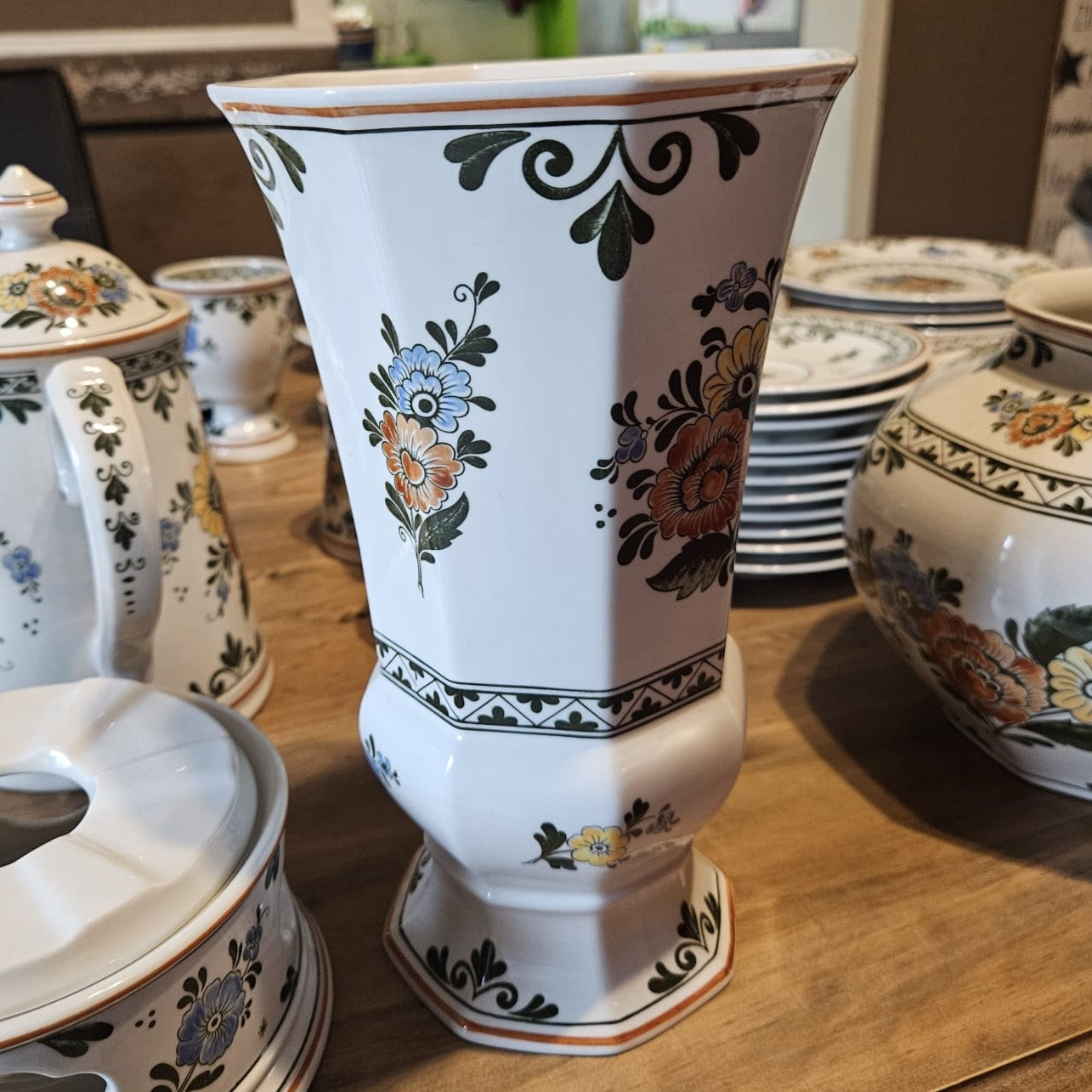 Villeroy & Boch Alt Amsterdam: Vase / Blumenvase - Beschreibung (14867837813060)