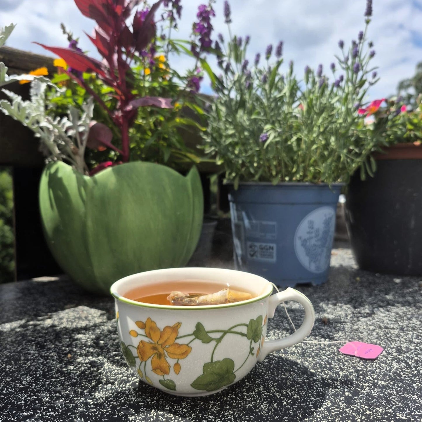 Villeroy & Boch Geranium: Jumbotasse / Frühstückstasse / Cappuccinotasse XXL (7121105617033)