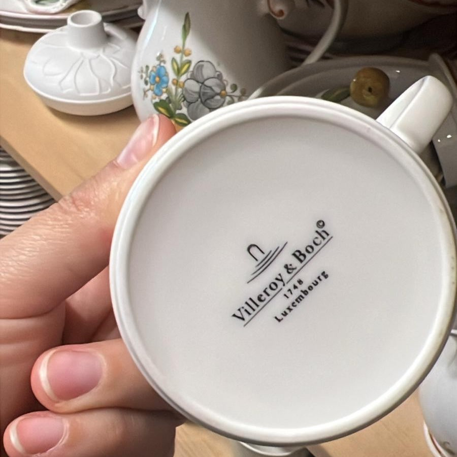 Villeroy & Boch Le Sud: Kaffeetasse / Tasse mit Unterteller