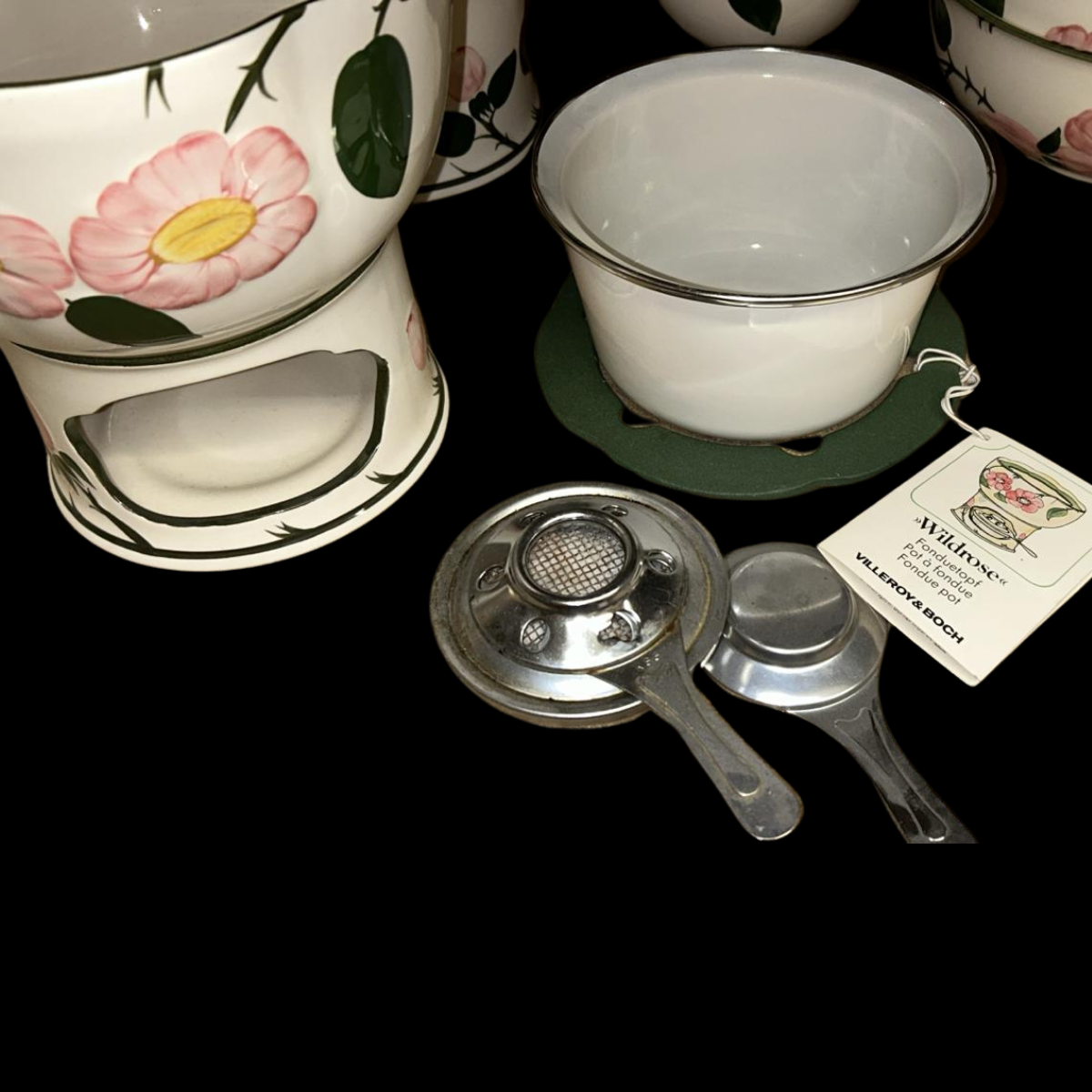 Villeroy & Boch Wildrose: Fondue / Fonduetopf, mehrteilig (7120806346889)