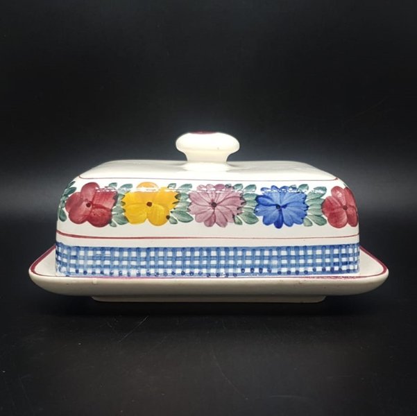 Villeroy & Boch Goslar: Butterdose, zweiteilig (siehe Beschreibung)