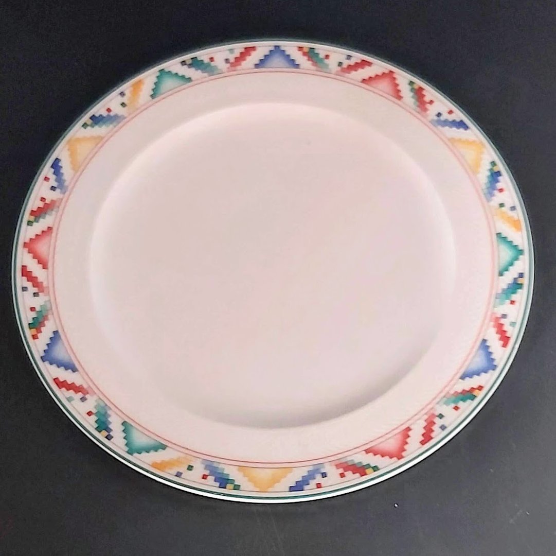 Villeroy & Boch Indian Look: Kuchenteller / Frühstücksteller / Dessertteller - gebraucht