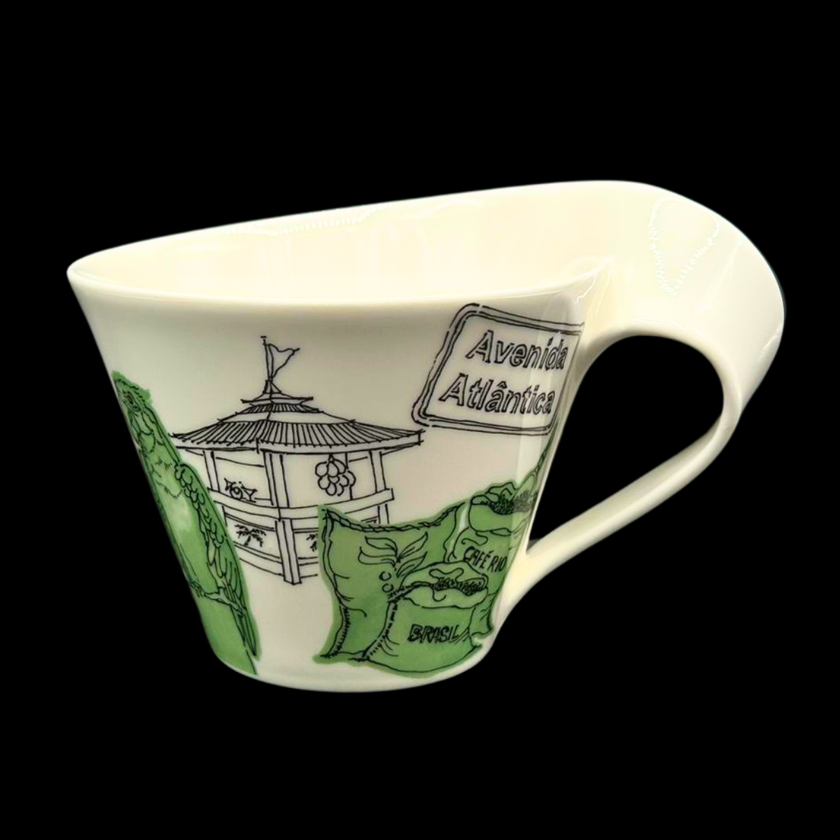 Villeroy & Boch New Wave: Jumbotasse / Cappuccinotasse - Avenida Atlantica (8821998289220)