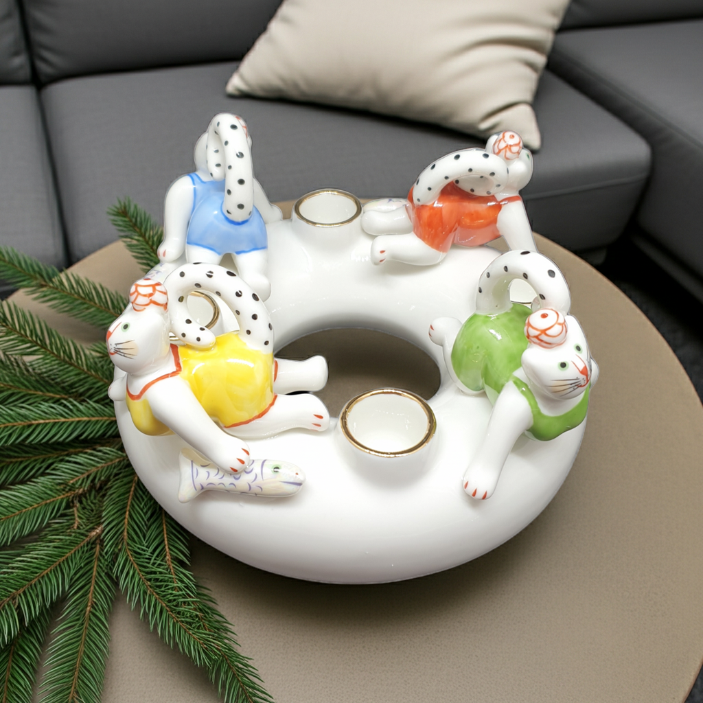 Villeroy & Boch Benedikt Functional World: Adventskranz / Kerzenständer / Kerzenhalter