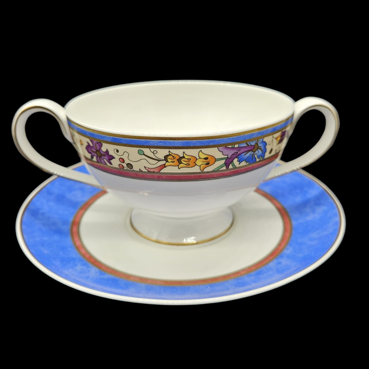 Villeroy & Boch Madeleine: Suppentasse mit Unterteller (8856492802372)
