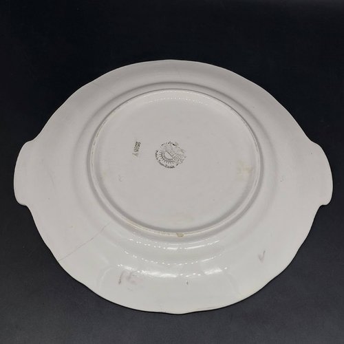 Villeroy & Boch Pflaumendekor: Kuchenplatte / Tortenplatte mit Griffen (7120798843017)