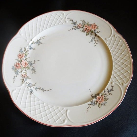 Villeroy & Boch Rosette: Speiseteller / flacher Teller - 24,5 cm Villeroy & Boch (7120780263561) (8548187930948)