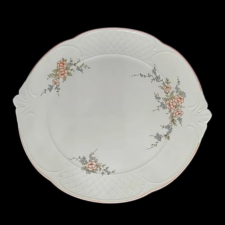 Villeroy & Boch Rosette: Kuchenplatte / Tortenplatte mit Griffen (8548226826564)