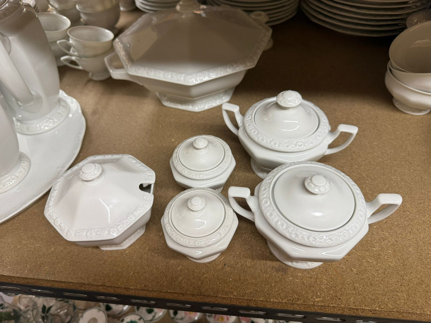 Rosenthal Classic Maria Weiß: kleine Zuckerdose (15141785207108)