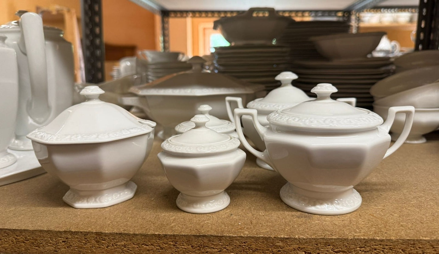 Rosenthal Classic Maria Weiß: kleine Zuckerdose (15141785207108)