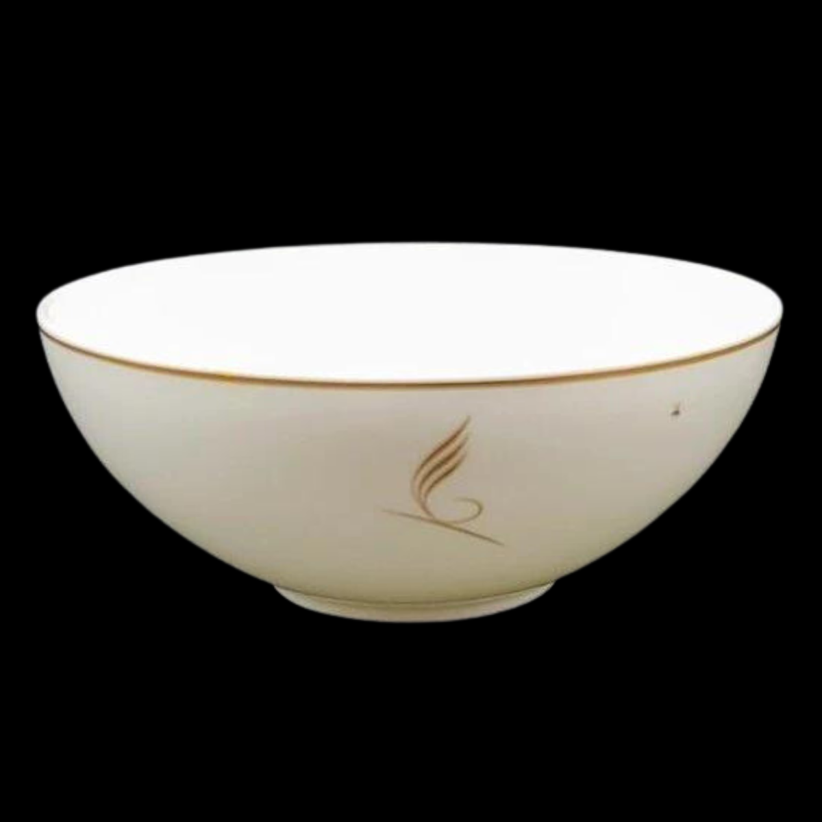 Villeroy & Boch: Dessertschale / Dessertschälchen weiß-gold (7120894656649)