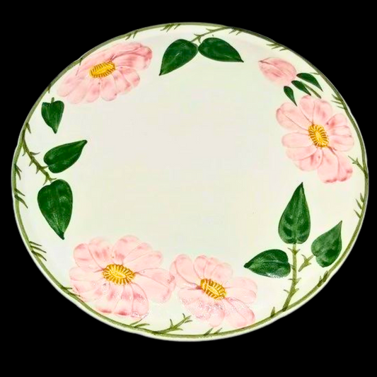 Villeroy & Boch Wildrose: Tortenplatte / runde Kuchenplatte - sehr gut (7120758997129)