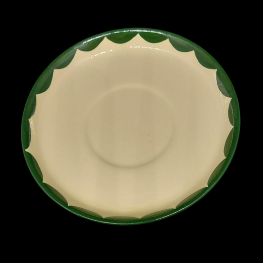 Zeller Keramik Hahn und Henne: Unterteller / Untertasse - 14,5 cm (7120902619273) (14957792756036)