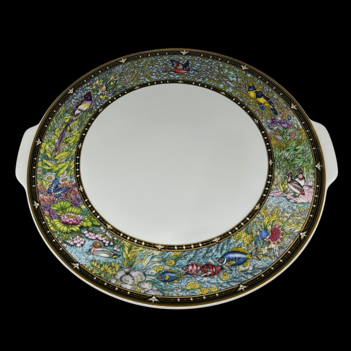 Villeroy & Boch Vie Sauvage: Tortenplatte / Kuchenplatte - 28,5 cm (8781577093444) (15239257555268)