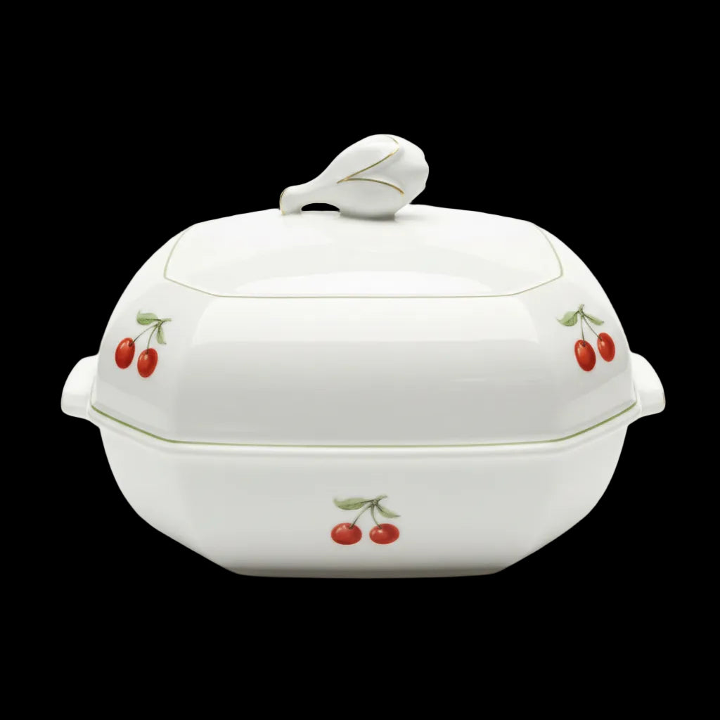 Villeroy & Boch Heinrich Cherry: Suppenterrine / Terrine / Schüssel mit Deckel Porzellanladen.online (7120788258953)