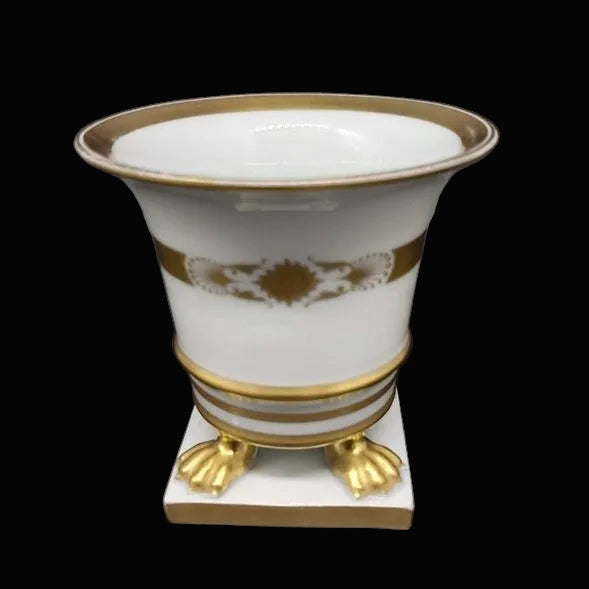 Herend: Vase / Pokal mit Löwenfüßen / Löwentatzen Porzellanladen.online (7120989520009)