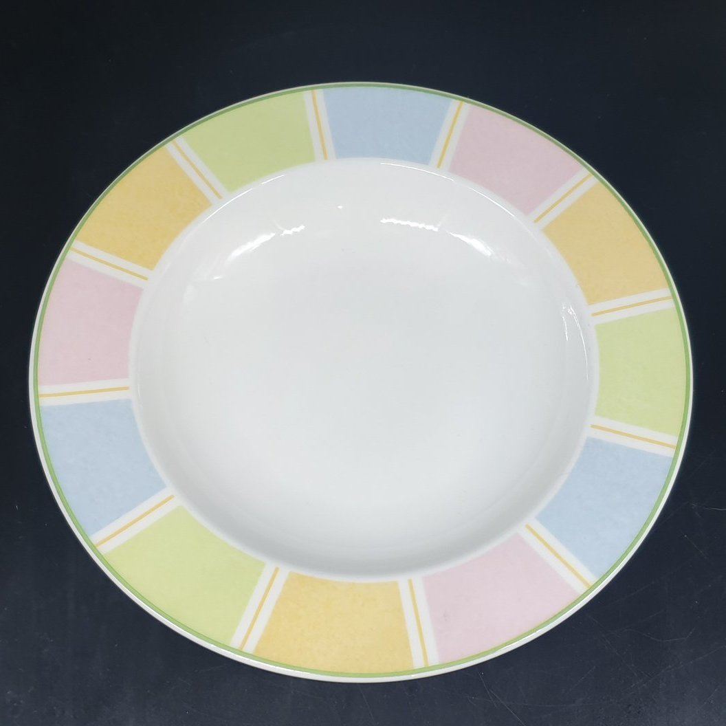 Villeroy & Boch Twist Colour Stripes: Suppenteller / tiefer Teller 22,5 cm Villeroy & Boch (7120700047497)