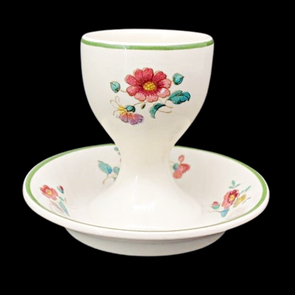 Villeroy & Boch Alt Strassburg (?): Eierbecher mit Ablage – Porzellanladen Gabi Schmitt