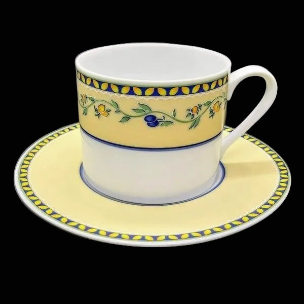 Tirschenreuth Bavaria Diplomat Lemon Olive: Kaffeetasse mit Unterteller Tirschenreuth (7120930603145)