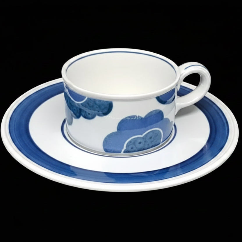 Villeroy & Boch Blue Cloud: Teetasse / Tasse mit Unterteller Villeroy & Boch (7120710795401)