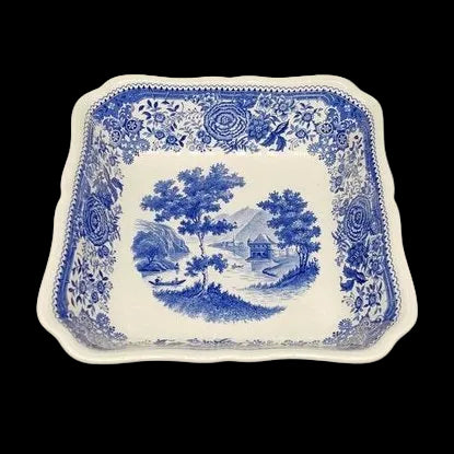Villeroy & Boch Burgenland blau: Schüssel, viereckig - ca 21 cm - Beschreibung Villeroy & Boch (7120741925001)