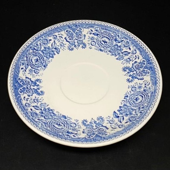 Villeroy & Boch Burgenland blau: Unterteller / Untertasse - ca 15,5 cm - neuer Stempel Villeroy & Boch (7121008492681)