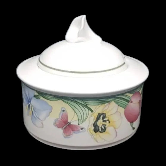 Villeroy & Boch Canari: Marmeladedose / Zuckerdose mit Deckel Villeroy & Boch (7121013932169)