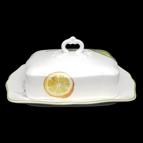 Villeroy & Boch Cascara: Butterdose, zweiteilig - unbenutzt Villeroy & Boch (7121031528585)