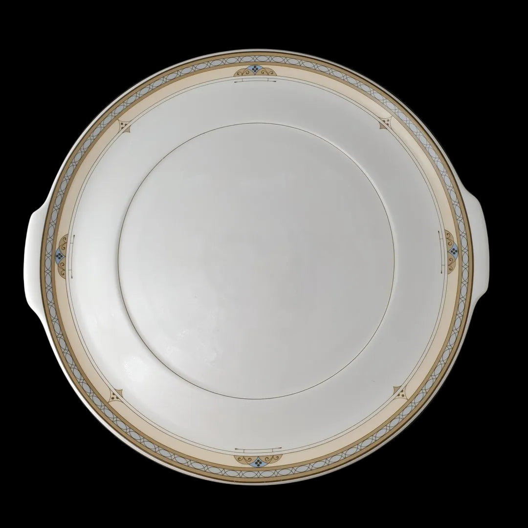 Villeroy & Boch Cavalier: Kuchenplatte / Tortenplatte mit Griffen 28,5 cm - neuwertig Porzellanladen.online (7120932765833)