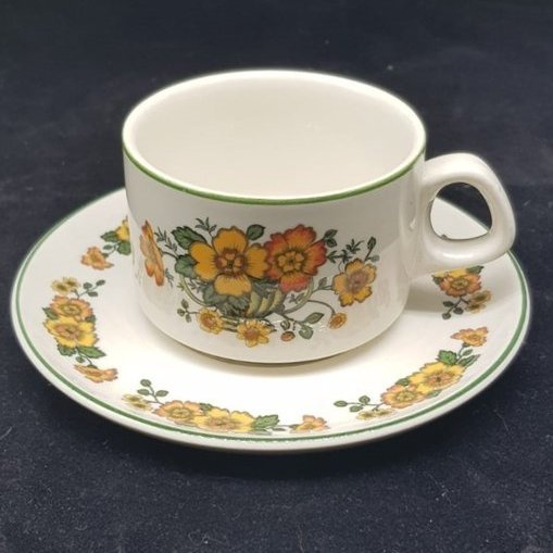Villeroy & Boch Cottage alt: Teetasse / Tasse mit Unterteller Villeroy & Boch (7120960618633)