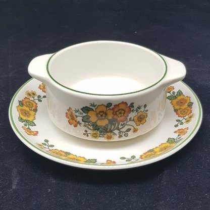 Villeroy & Boch Cottage alt: Suppentasse mit Unterteller Villeroy & Boch (7120961142921)