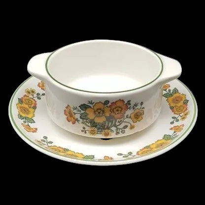 Villeroy & Boch Cottage alt: Suppentasse mit Unterteller Villeroy & Boch (7120961142921)