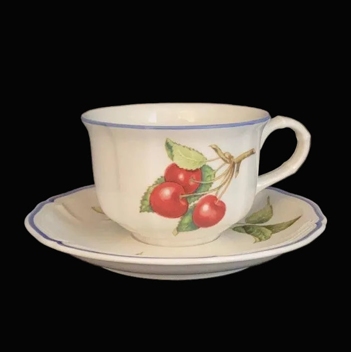 Villeroy & Boch Cottage: Teetasse / Tasse mit Unterteller Villeroy & Boch (7121106960521)