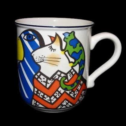 Villeroy & Boch Animal Park: Henkelbecher / Kaffeebecher / Mug Motiv Nr.3 - neuwertig Porzellanladen.online (7120832856201)