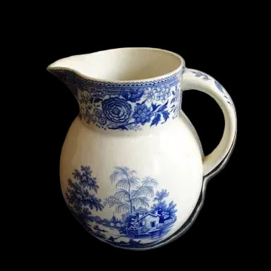 Villeroy & Boch Burgenland blau: Krug - selten - alter Stempel Porzellanladen.online (7120842555529)