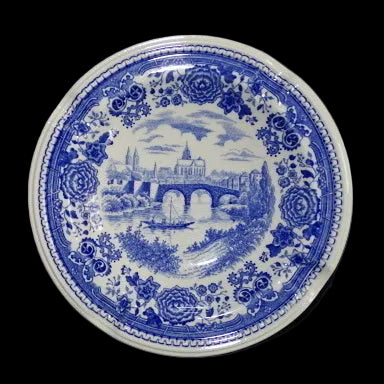 Villeroy & Boch Burgenland blau: Aschenbecher / Ascher ca 15 cm Villeroy & Boch (7120842653833)