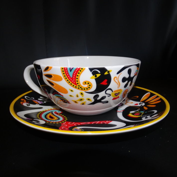 Ritzenhoff My Tea: Teetasse / Tasse mit Unterteller