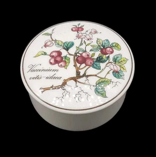 Villeroy & Boch Botanica: Deckeldose 8 cm Vaccinium vitis - idaea Villeroy & Boch (7120826695817)