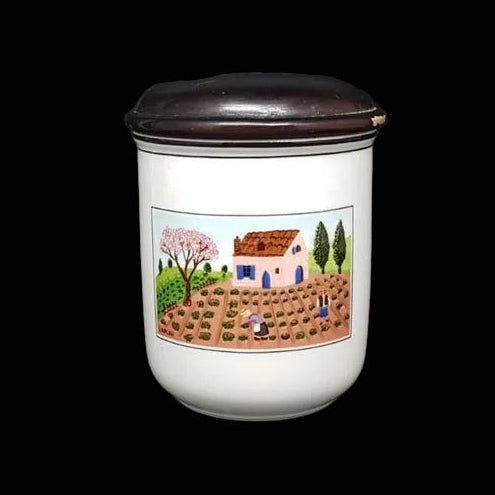 Villeroy & Boch Design Naif: Haushaltsdose / Vorratsdose 10,5 cm - Gärtner / Feld Villeroy & Boch (7120968876169)
