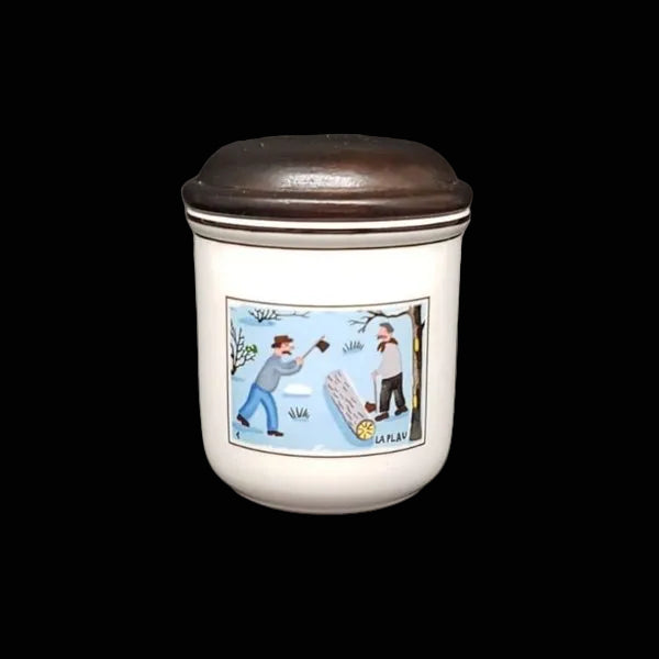 Villeroy & Boch Design Naif: Haushaltsdose / Vorratsdose 8 cm - Holzfäller Villeroy & Boch (7120968941705)