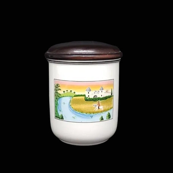 Villeroy & Boch Design Naif: Haushaltsdose / Vorratsdose 10,5 cm - Ritter / Burg Villeroy & Boch (7120968777865)