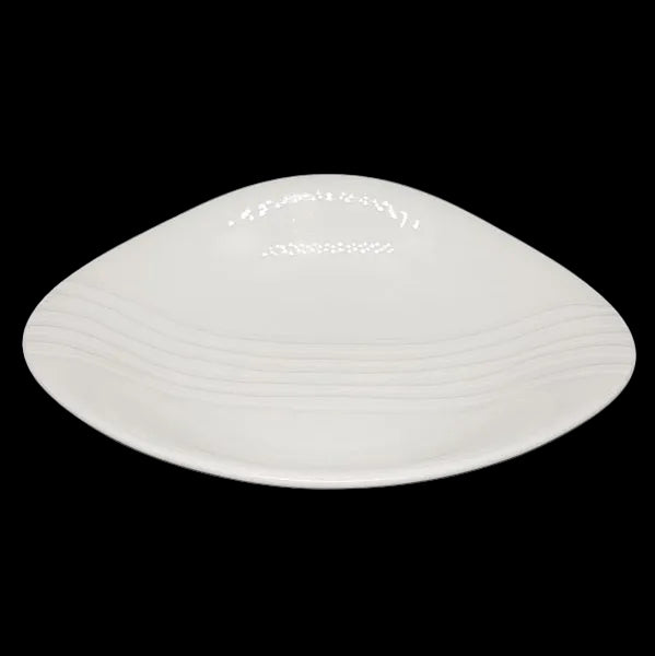 Villeroy & Boch Dune lines: Suppenteller / Schale, ca 25 x 20,5 x 4 cm Villeroy & Boch (7121030873225)