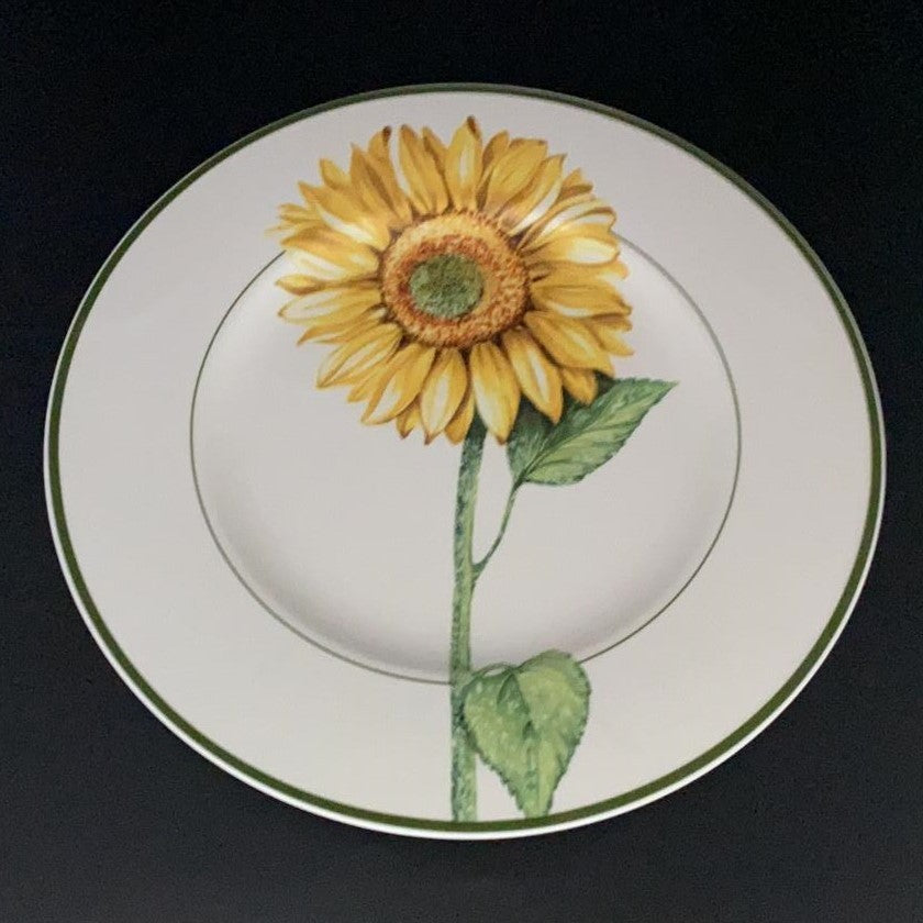Villeroy & Boch Flora: Speiseteller / flacher Teller Tournesol Villeroy & Boch (7121100177545)