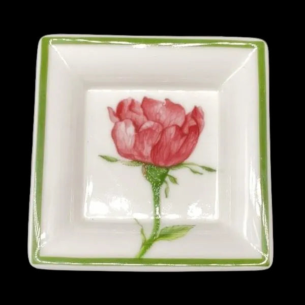 Villeroy & Boch Flora: Schale, quadratisch, Eglantine - ca 9,5 cm Villeroy & Boch (7121062133897)