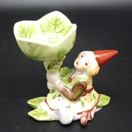 Villeroy & Boch Forest Decoration: Elfe / Wichtel / Mädchen mit Blatt Villeroy & Boch (7121040277641)