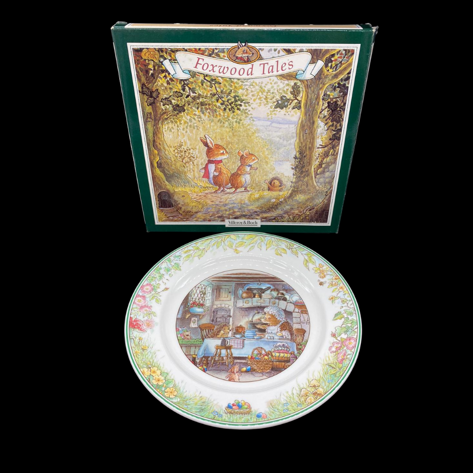 Villeroy & Boch Foxwood Tales: Kuchenteller "Frühjahr" / Frühstücksteller - OVP Villeroy & Boch (7121094508681)