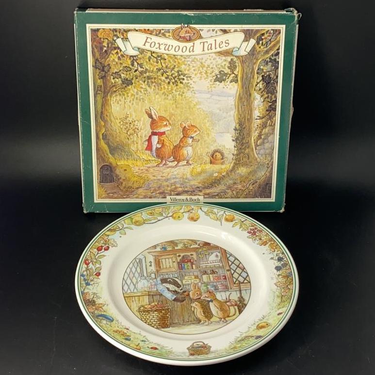 Villeroy & Boch Foxwood Tales: Kuchenteller "Herbst" / Frühstücksteller - OVP Villeroy & Boch (7121094443145)