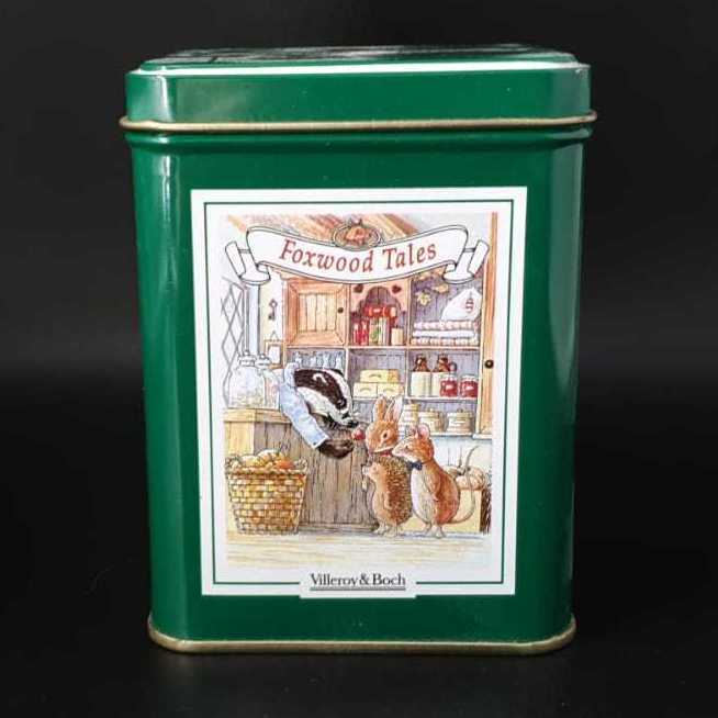 Villeroy & Boch Foxwood Tales: Dose / Blechdose "Unbenannt" (ohne Inhalt) Villeroy & Boch (7121094017161)